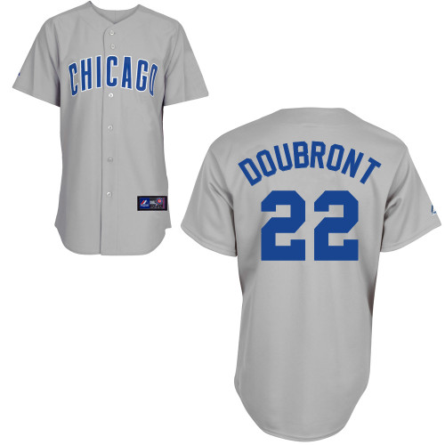Felix Doubront #22 Youth Baseball Jersey-Chicago Cubs Authentic Road Gray MLB Jersey